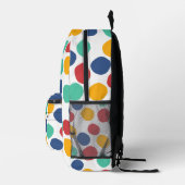 Sac À Dos Imprimé Motif Abstrait joli et coloré (Droite)