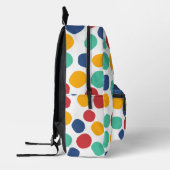 Sac À Dos Imprimé Motif Abstrait joli et coloré (Gauche)