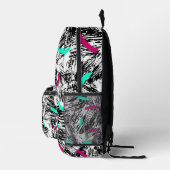 Sac À Dos Imprimé Motif Abstrait moderne. (Droite)