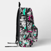 Sac À Dos Imprimé Motif Abstrait moderne. (Gauche)