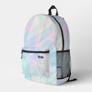 Sac À Dos Imprimé motif abstrait pastel délicat