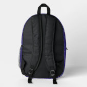 Sac À Dos Imprimé Motif Abstrait rétro (Verso)