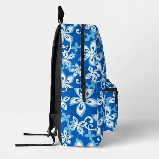 Sac À Dos Imprimé MOTIF ALOHA HAWAII EN BLEU x 2 (Gauche)