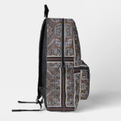 Sac à dos imprimé Motif amérindien (Gauche)