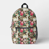 Sac À Dos Imprimé Motif animal tropical (Recto)