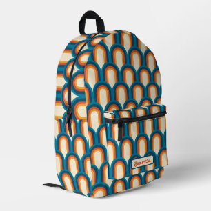 Sac À Dos Imprimé Motif arc-en-ciel coloré personnalisé