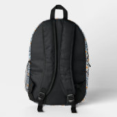 Sac À Dos Imprimé Motif aztèque à l'aquarelle (Verso)