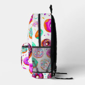 Sac À Dos Imprimé Motif beignets crème (Droite)
