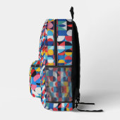 Sac À Dos Imprimé Motif Bitcoin coloré (Droite)