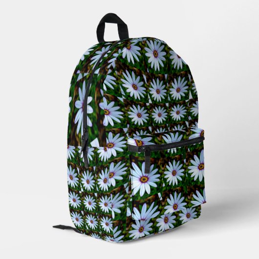 Sac À Dos Imprimé Motif blanc (Coin arrière gauche)