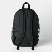 Sac À Dos Imprimé Motif blanc (Verso)