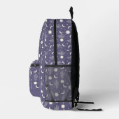 Sac À Dos Imprimé Motif blanc Cactus (Droite)