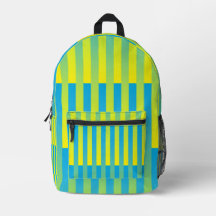 Motif bleu jaune vert rayé