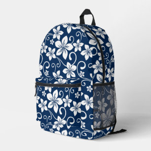 SAC À DOS IMPRIMÉ MOTIF BLUE HAWAII DANS MARINE BLUE