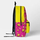 Sac À Dos Imprimé Motif Burgers (Gauche)