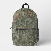 Sac À Dos Imprimé Motif camouflage de forêt (Recto)