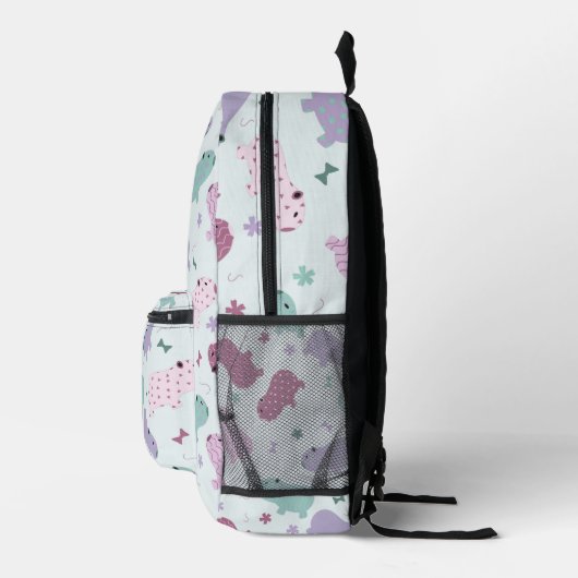 sac à dos imprimé motif capybara (Droite)