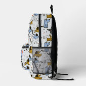 Sac À Dos Imprimé Motif chien mignon Doodle (Droite)