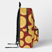 Sac À Dos Imprimé Motif citron (Gauche)