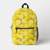 Sac À Dos Imprimé Motif citron (Recto)