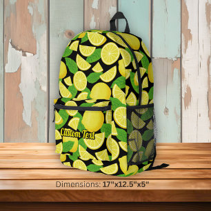 Sac À Dos Imprimé Motif citron