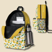 Sac À Dos Imprimé Motif Citron Agrumes