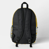 Sac À Dos Imprimé Motif Citron Agrumes (Verso)