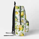 Sac À Dos Imprimé Motif citron, Fleurs de citron, Feuilles, Citrus (Gauche)