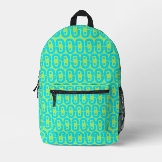 Sac À Dos Imprimé motif coloré moderne (Recto)