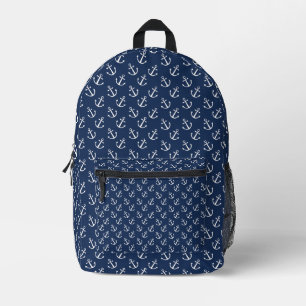 Sac À Dos Imprimé Motif d'ancre nautique