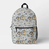 Sac À Dos Imprimé Motif d'aventure de créatures sauvages de livre d' (Recto)