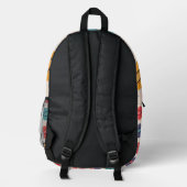 Sac À Dos Imprimé motif de baiser (Verso)