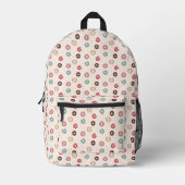 Sac À Dos Imprimé Motif de beignets sucrés (Recto)