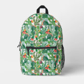 Sac À Dos Imprimé Motif de cactus aquarelle (Recto)