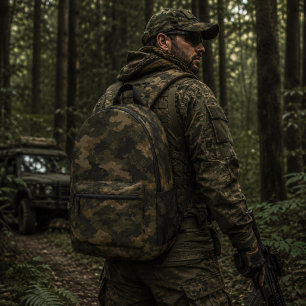 Sac À Dos Imprimé Motif de camouflage en bois élite Ranger
