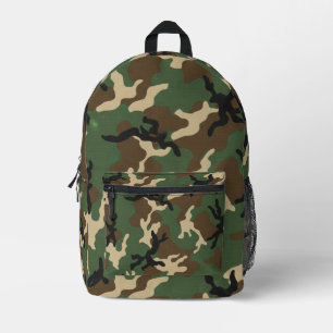 Sac À Dos Imprimé Motif de camouflage militaire américain