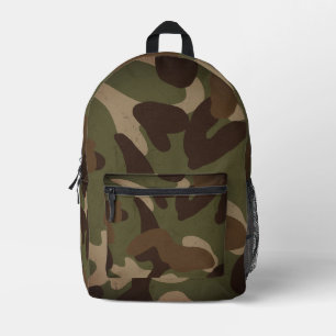 Sac À Dos Imprimé Motif de camouflage militaire classique