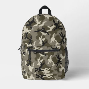 Sac À Dos Imprimé Motif de camouflage militaire stratégique