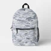 Sac À Dos Imprimé Motif de camouflage tactique fantôme arctique (Recto)