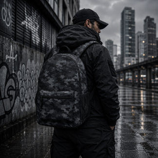 Sac À Dos Imprimé Motif de camouflage tactique Fantôme Urbain