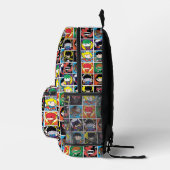 Sac À Dos Imprimé Motif de caractères de la Ligue de justice de Chib (Droite)