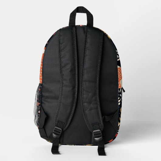 Sac À Dos Imprimé Motif de cerfs à queue blanche (Verso)