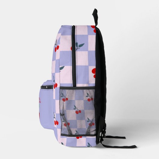 Sac À Dos Imprimé Motif de cerise douce (Droite)