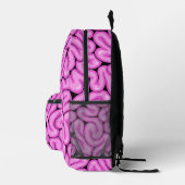 Sac À Dos Imprimé Motif de cerveau Zombie (Droite)