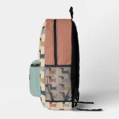 Sac À Dos Imprimé Motif de chandail confortable pour teckel (Droite)