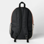 Sac À Dos Imprimé Motif de chandail confortable pour teckel (Verso)