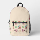 Sac À Dos Imprimé Motif de chien adorable (Recto)