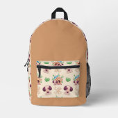 Sac À Dos Imprimé Motif de chien adorable (Recto)