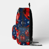 Sac À Dos Imprimé Motif de coccinelle décoratif (Droite)
