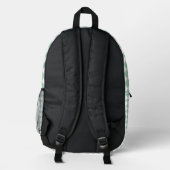 Sac À Dos Imprimé Motif de diamants Green Checker (Verso)